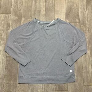 Calvin Klein Performance Light Gray Pullover Sweater